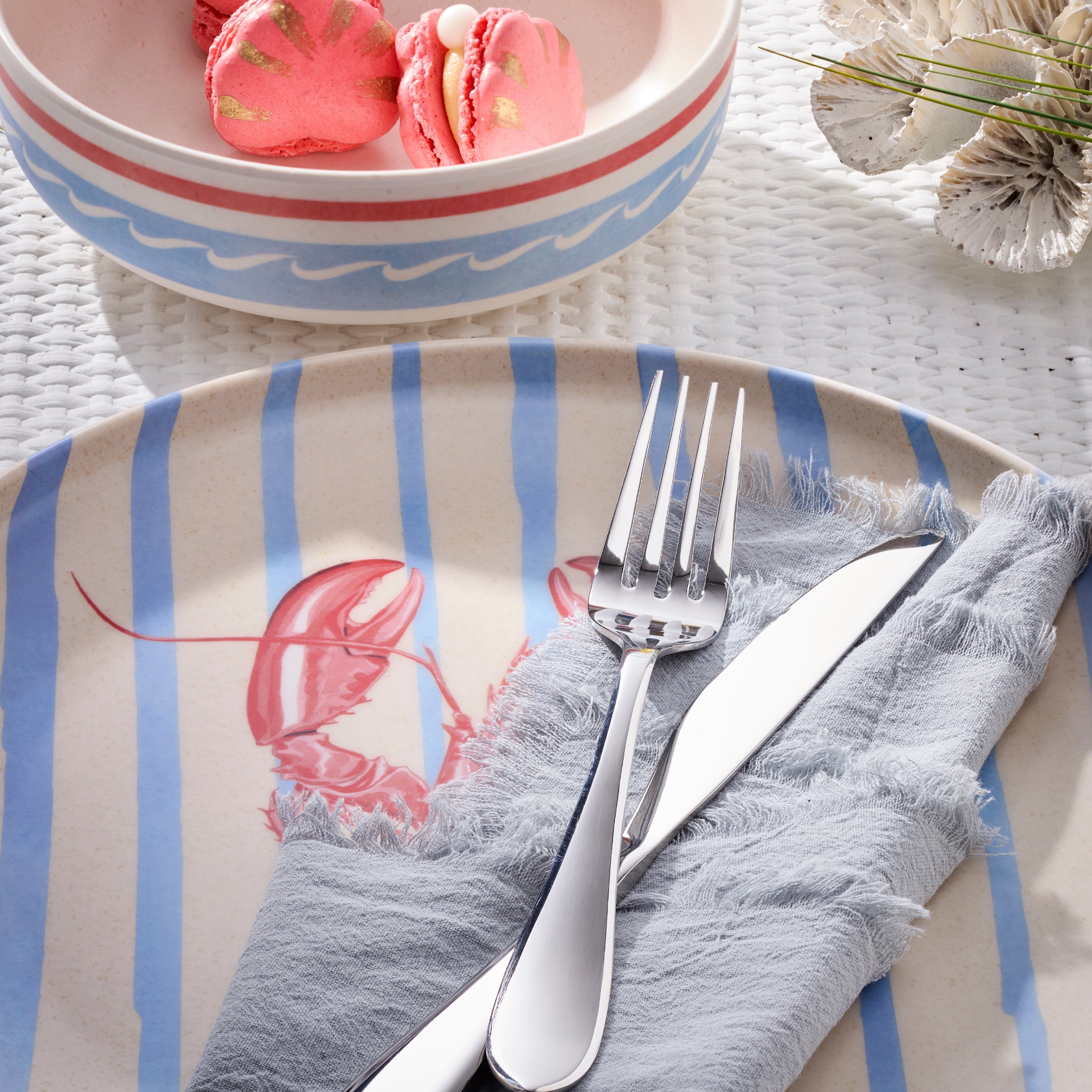 Lenox Fine Lenox Fine 24 Seven Melamine Wharfside 24-Piece Dinnerware Set - Image 6