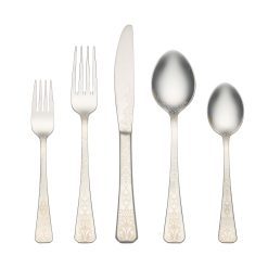 Lenox Fine Lenox Fine Floral Etch 5-Piece Place Setting