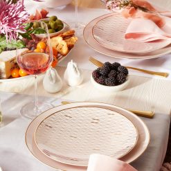 Alternative view of Lenox Fine Lenox Fine Trianna Blush 12-Piece Dinnerware Set