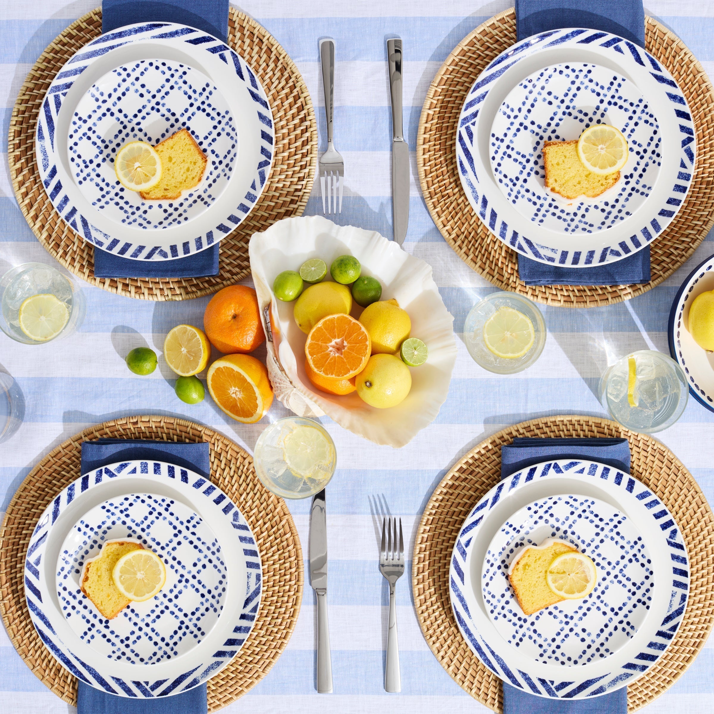 Lenox Fine Lenox Fine Harbour 12-Piece Dinnerware Set - Image 2