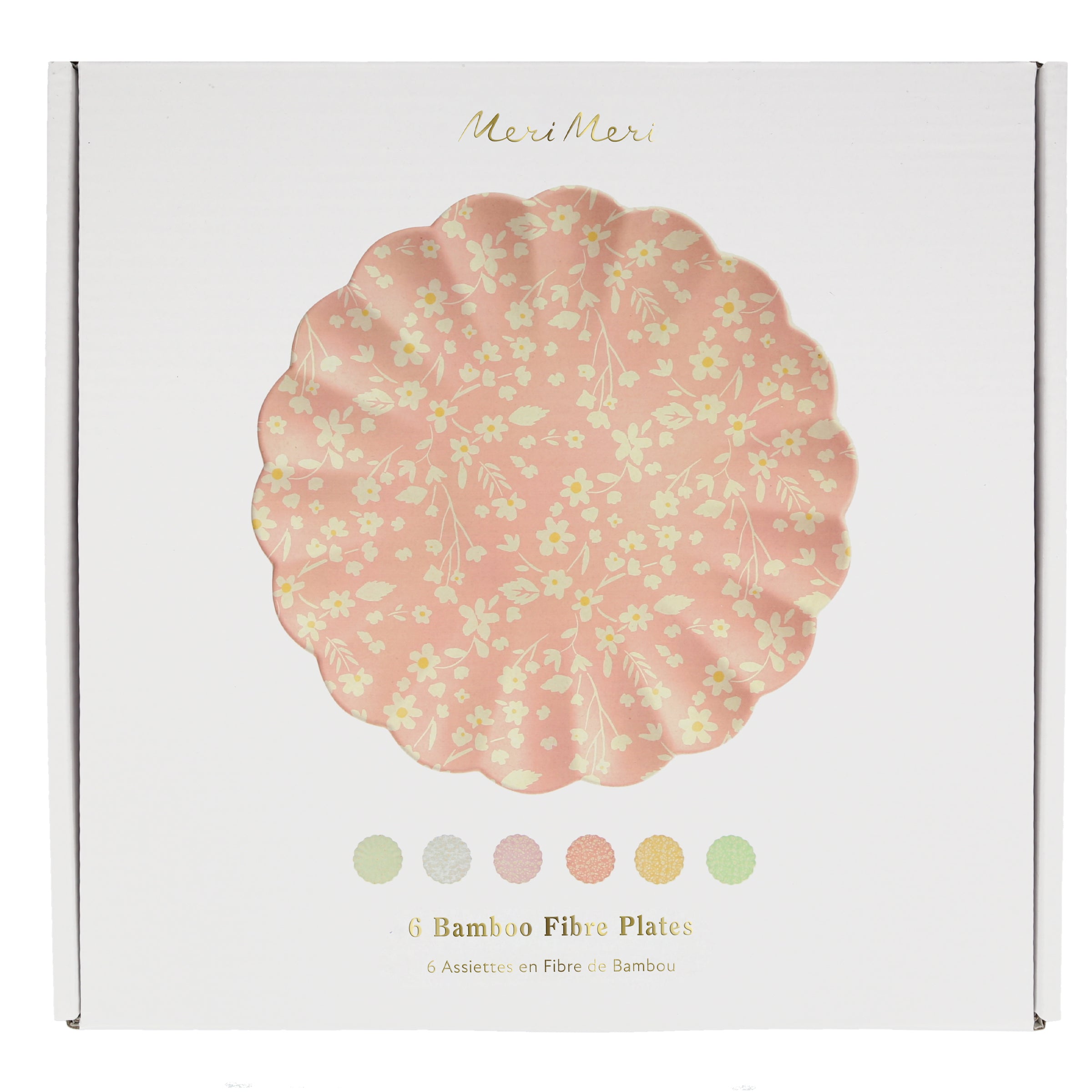 Lenox Fine Lenox Fine Floral Assorted Bamboo Large Plates, Set of 6 - Image 11