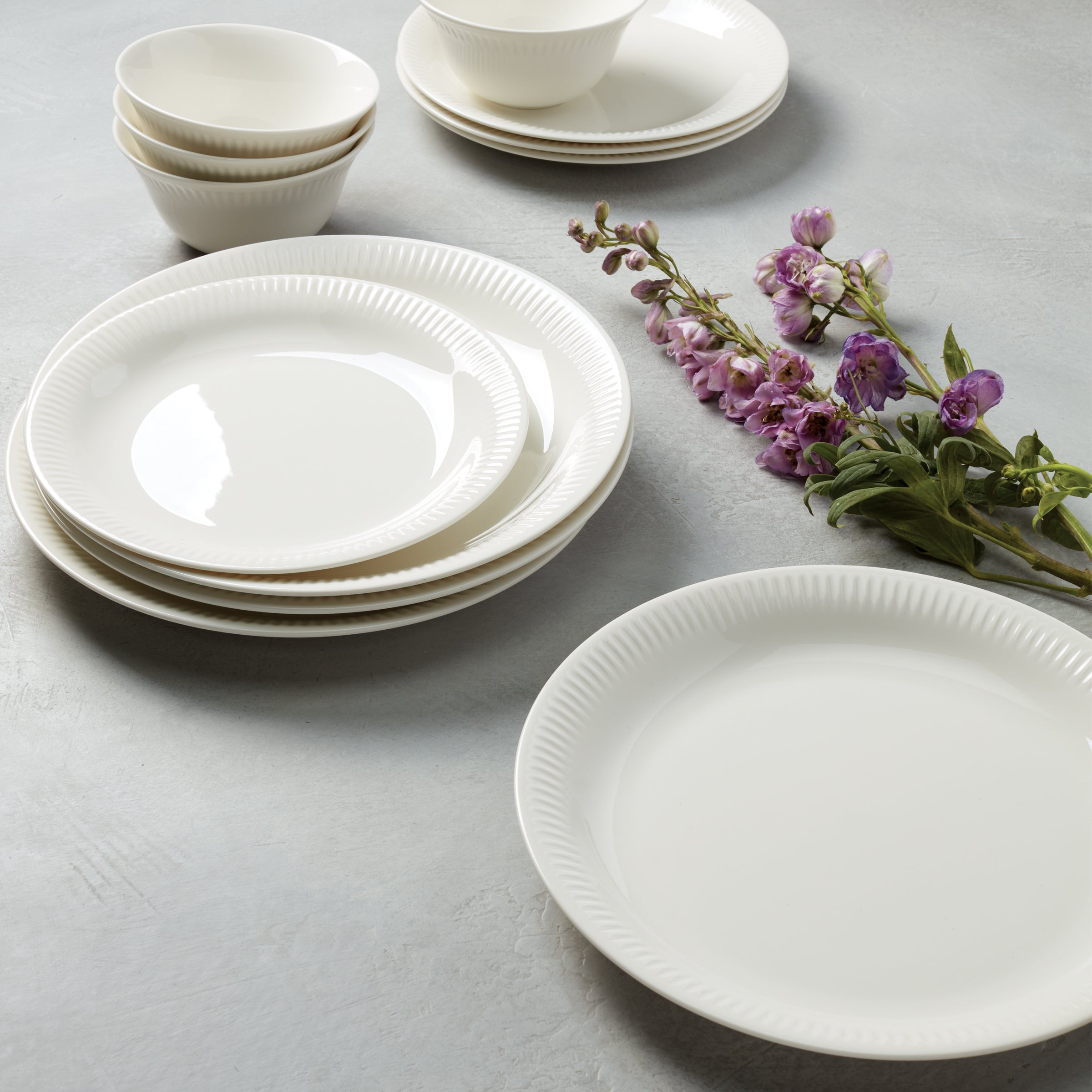 Lenox Fine Lenox Fine Profile White Dinner Plates, Set of 4 - Image 5