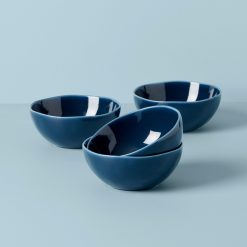 Lenox Fine Lenox Fine Bay Colors Blue All-Purpose Bowls, Set of 4