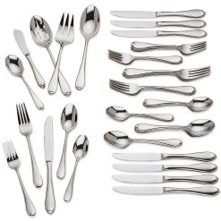 Lenox Fine Lenox Fine Studio 45-Piece Flatware Set