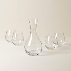 Lenox Fine Lenox Fine Tuscany Classics Decanter & Stemless Wine Glass Set