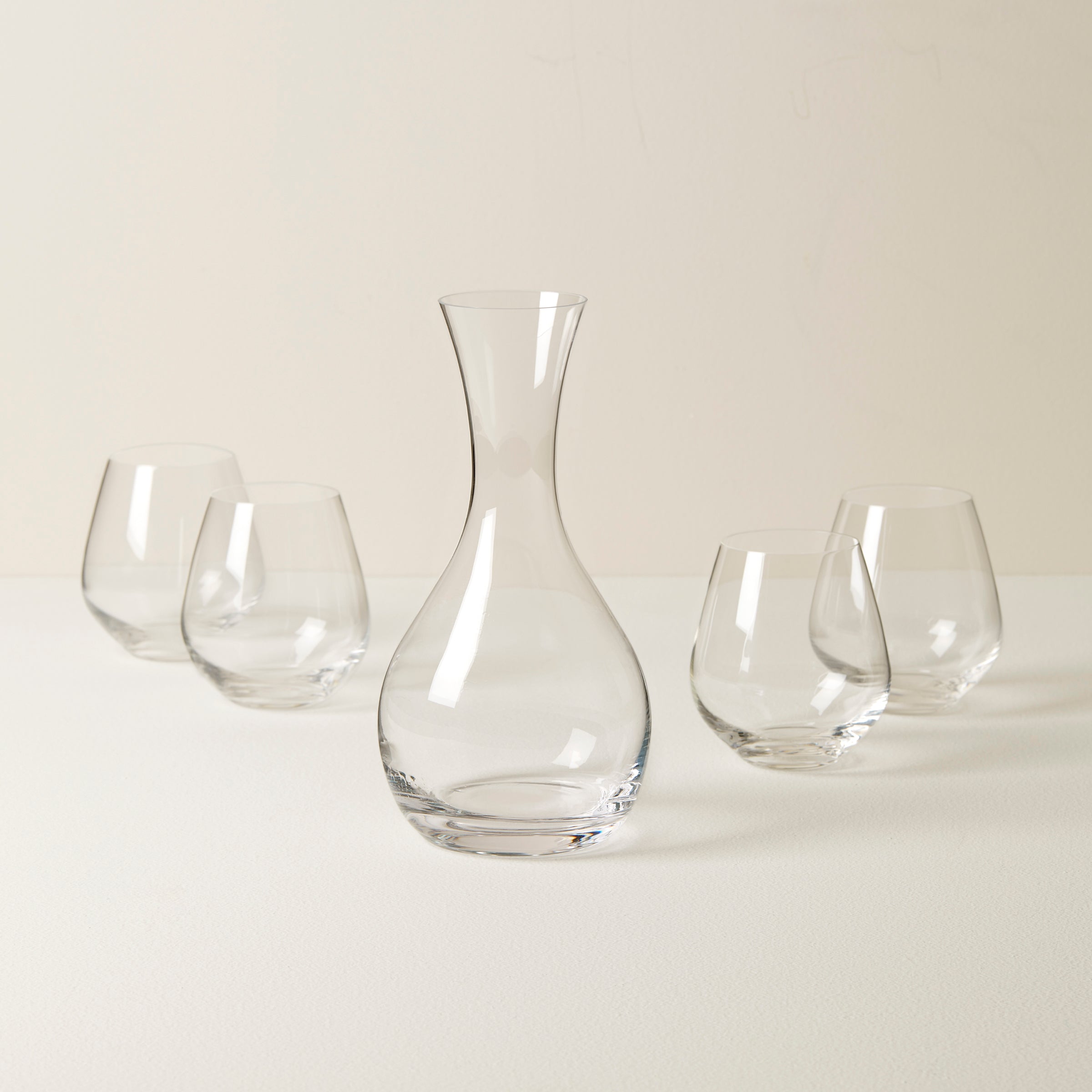 Lenox Fine Lenox Fine Tuscany Classics Decanter & Stemless Wine Glass Set