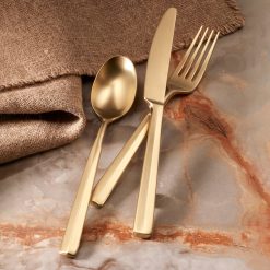 Alternative view of Lenox Fine Lenox Fine Ryder Champagne Satin 20-Piece Flatware Set