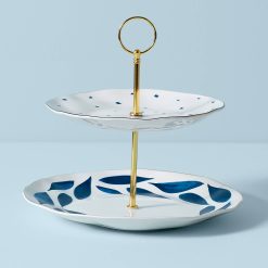 Lenox Fine Lenox Fine Blue Bay 2-Tiered Server