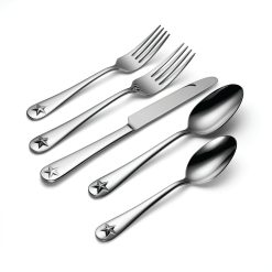 Alternative view of Lenox Fine Lenox Fine Tindra 45-Piece Flatware Set