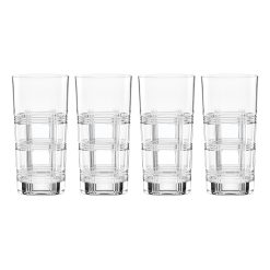 Lenox Fine Lenox Fine Hudson Crystal Highball Glasses, Set of 4