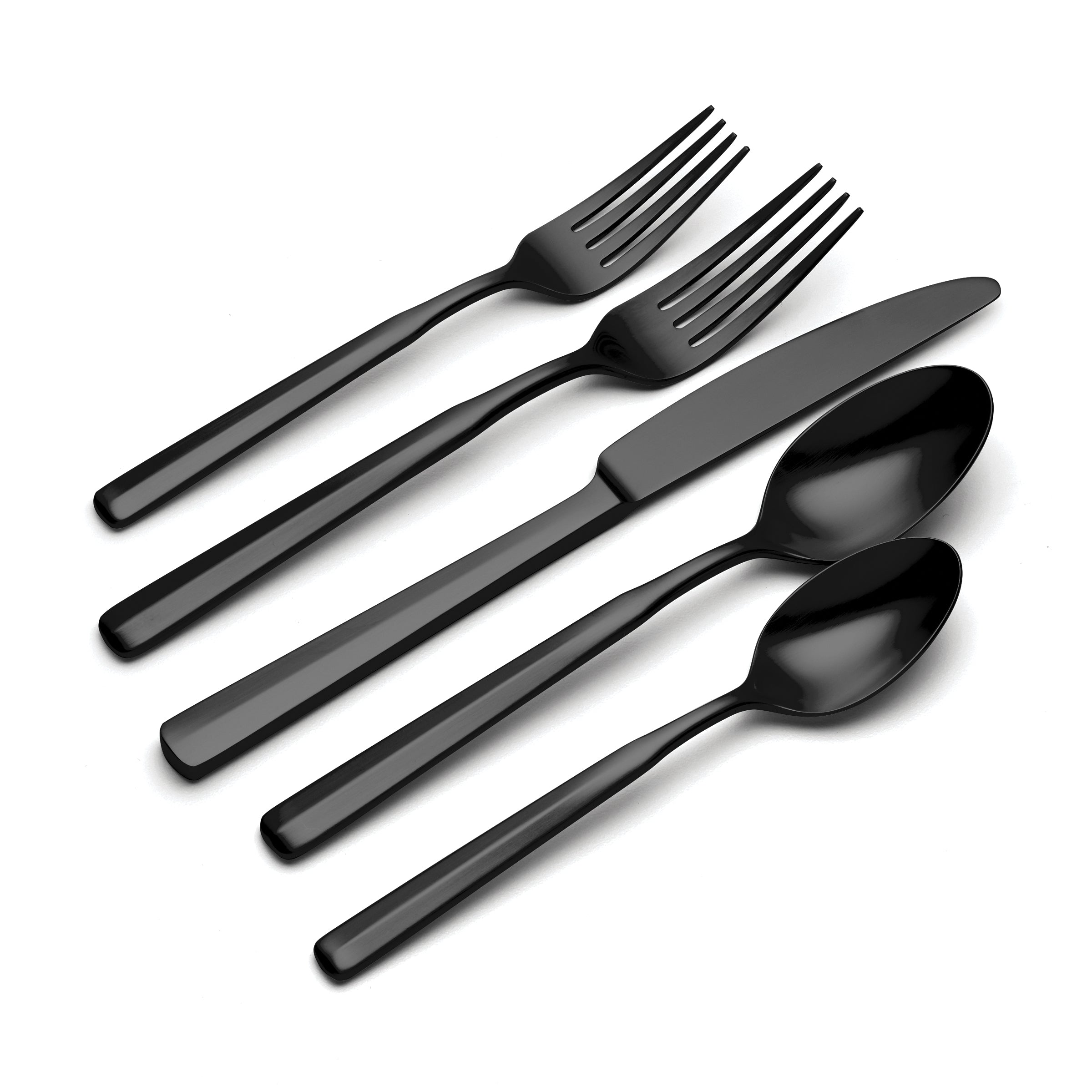 Lenox Fine Lenox Fine Ryder Black Satin 20-Piece Flatware Set - Image 3