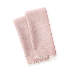Lenox Fine Lenox Fine French Perle Blush Dinner Napkins, Set of 2