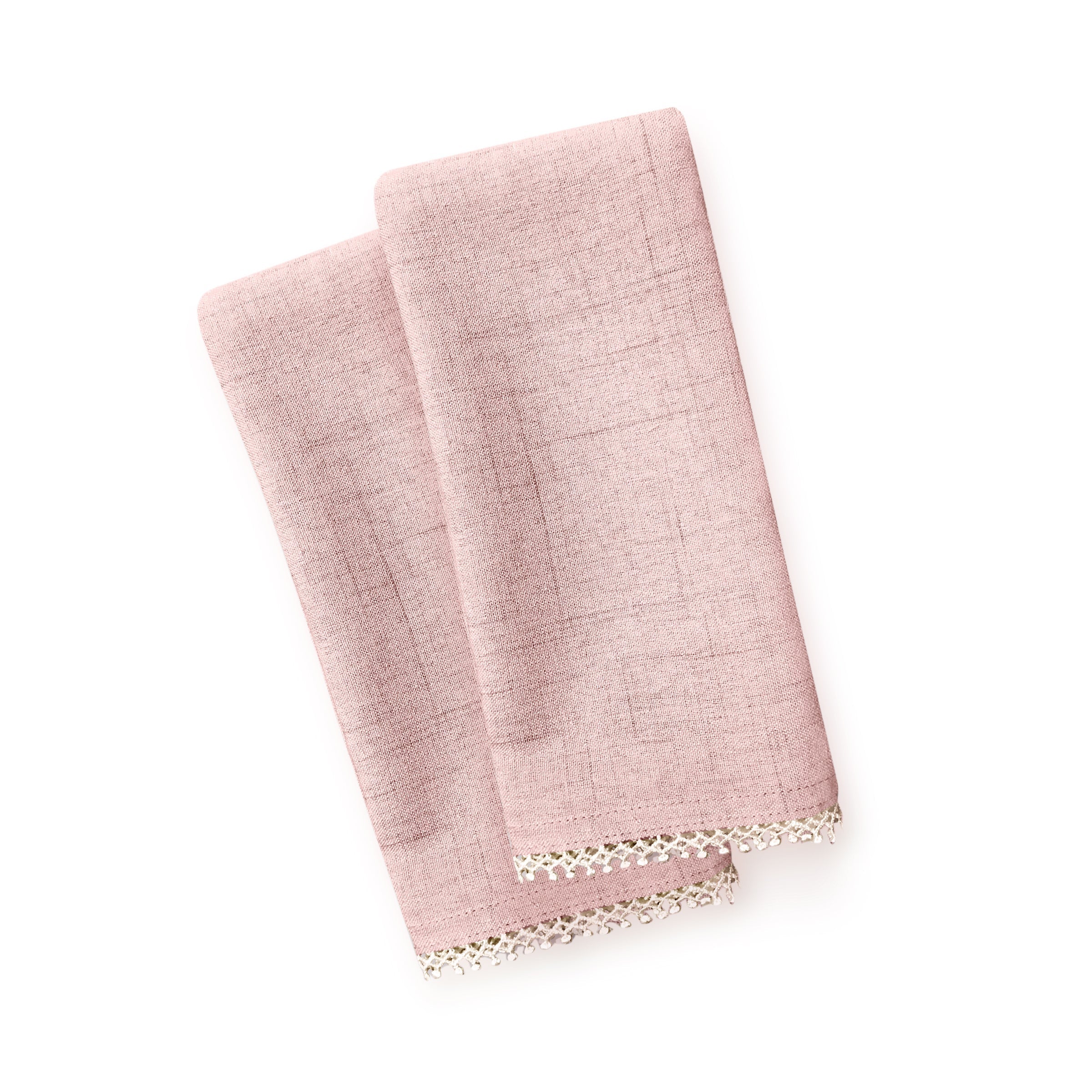 Lenox Fine Lenox Fine French Perle Blush Dinner Napkins, Set of 2