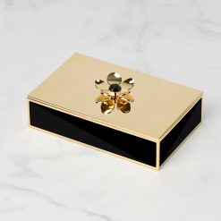 Lenox Fine Lenox Fine Make It Pop Black Large Floral Box