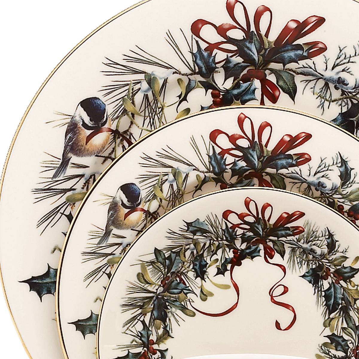 Lenox Fine Lenox Fine Winter Greetings 5-Piece Place Setting - Image 10