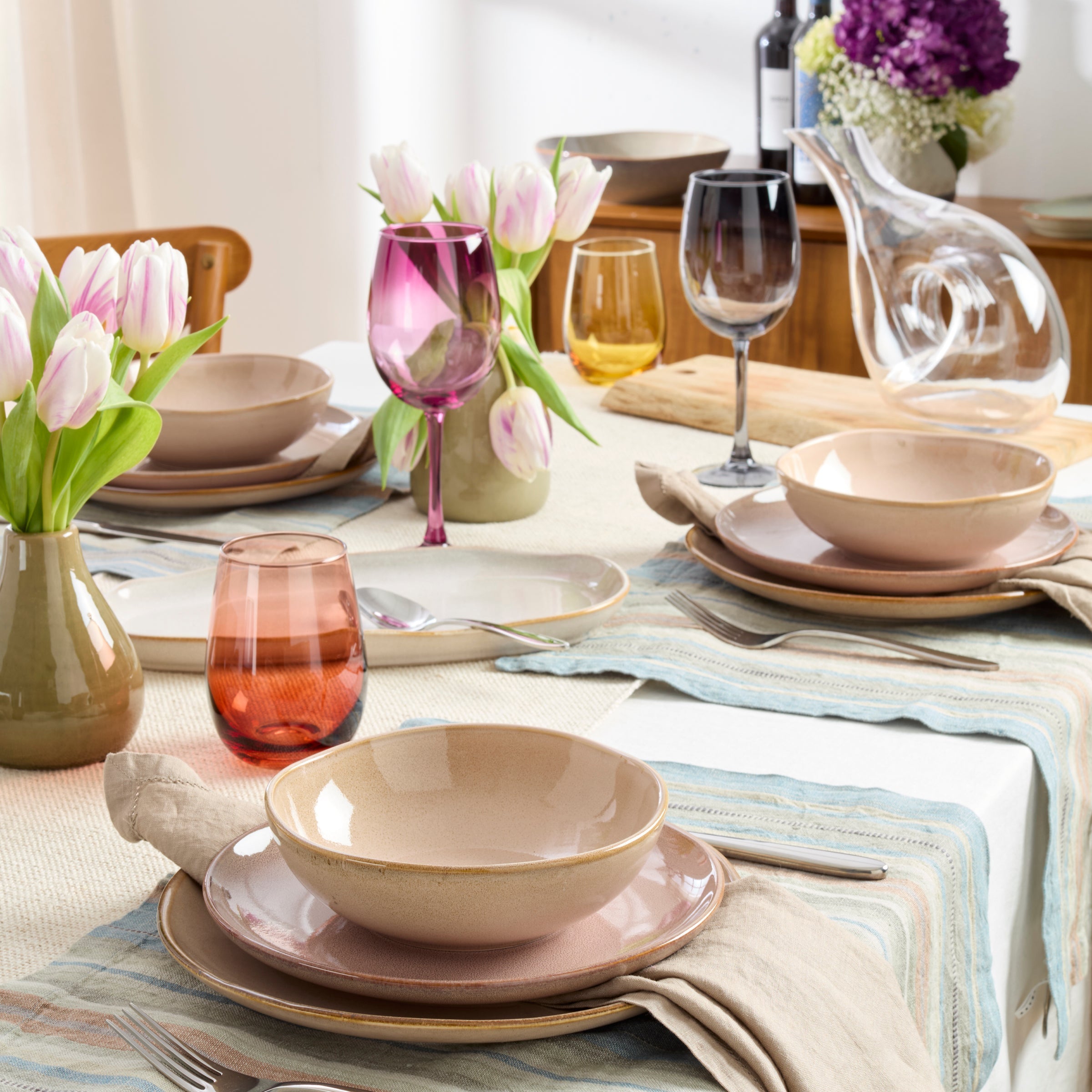 Lenox Fine Lenox Fine Organic Shades Clay 12-Piece Dinnerware Set - Image 3