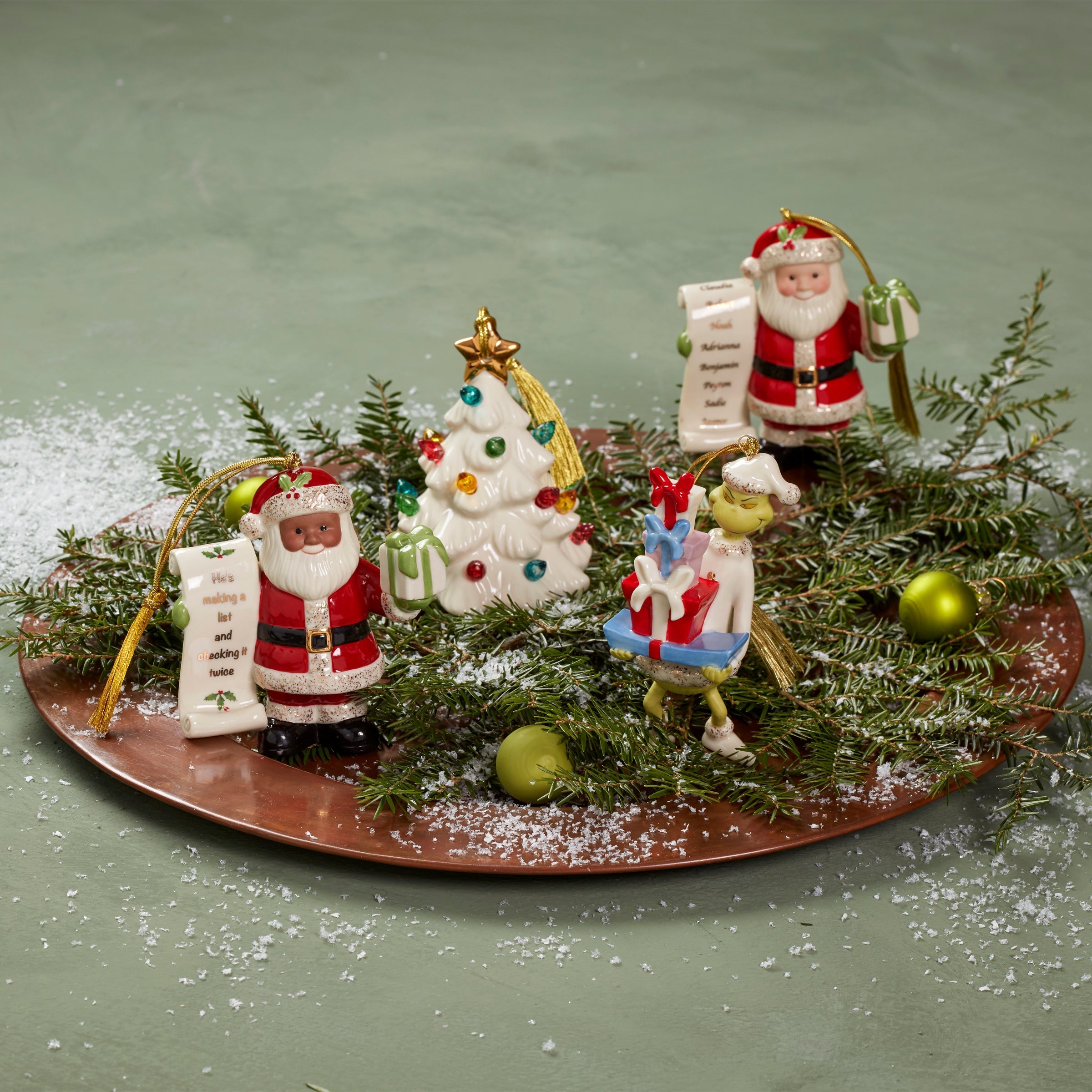 Lenox Fine Lenox Fine Treasured Traditions Lit Tree Ornament - Image 4