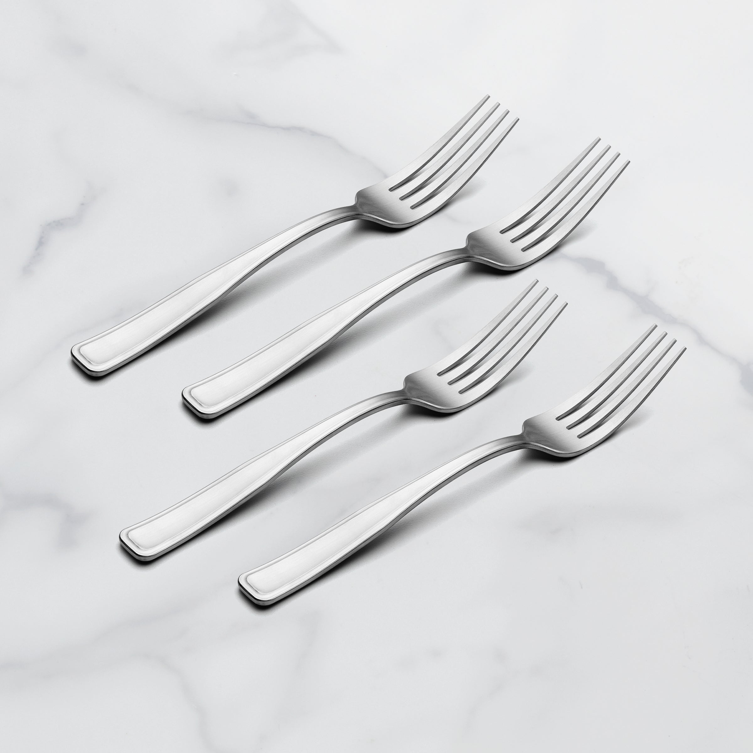 Lenox Fine Lenox Fine Reid Satin Dinner Forks, Set of 4