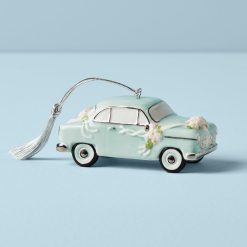 Alternative view of Lenox Fine Lenox Fine Personalized Just Married Car Ornament