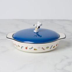 Lenox Fine Lenox Fine Chef Snoopy Covered Casserole Dish