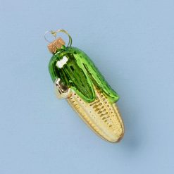 Lenox Fine Lenox Fine Retro Blown Glass Corn On The Cob Ornament