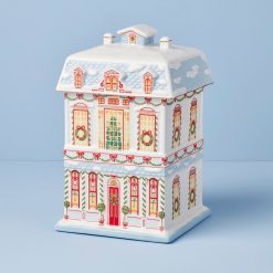 Lenox Fine Lenox Fine Lenox Holiday Village Christmas Cookie Jar