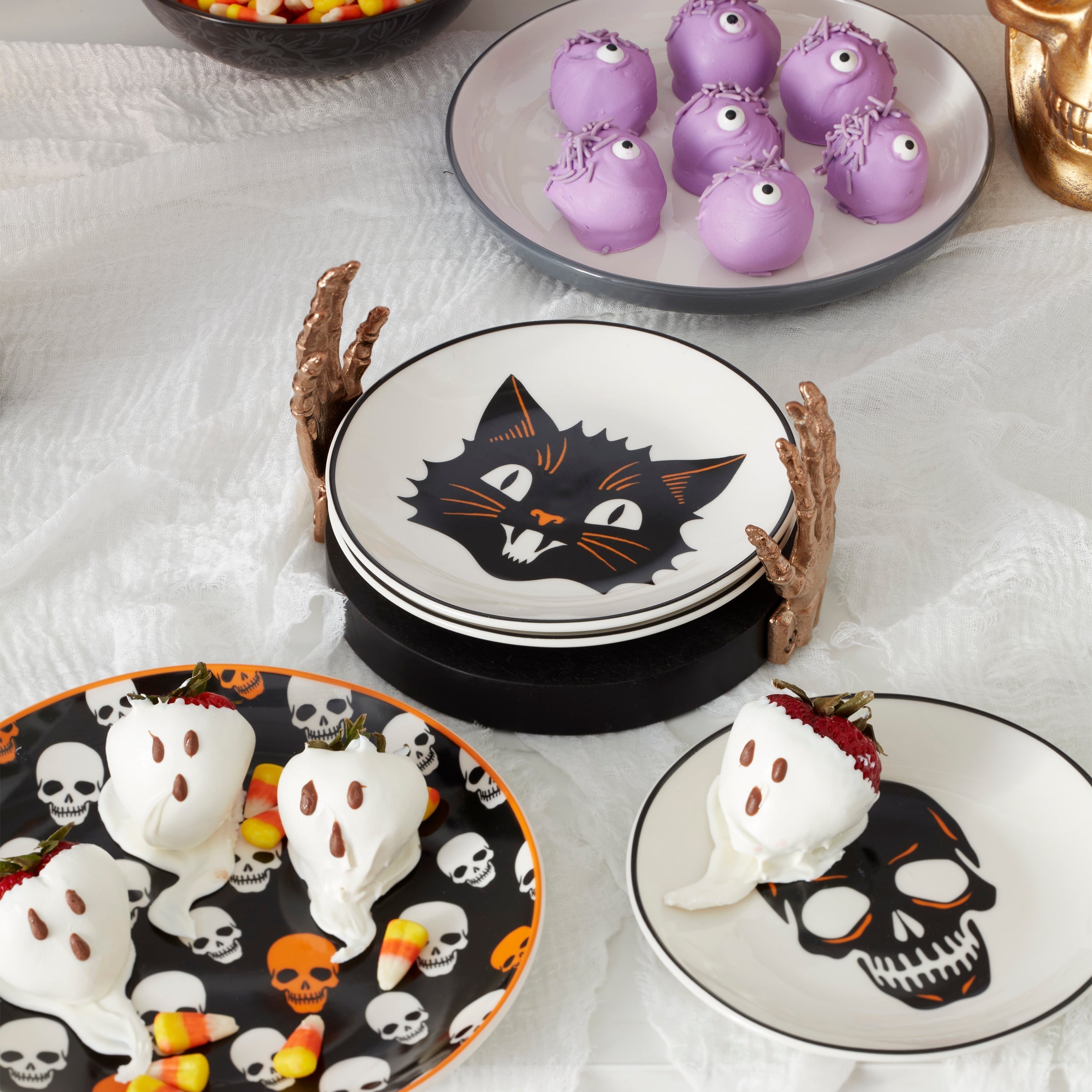 Lenox Fine Lenox Fine Vintro Halloween Tidbit Pl Holder - Image 2