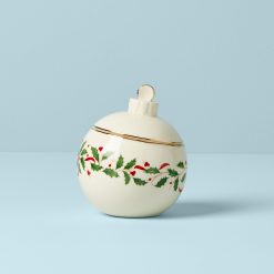 Lenox Fine Lenox Fine Holiday Ornament Candy Jar
