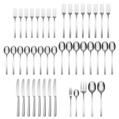 Alternative view of Lenox Fine Lenox Fine Beacon 45-Piece Flatware Set