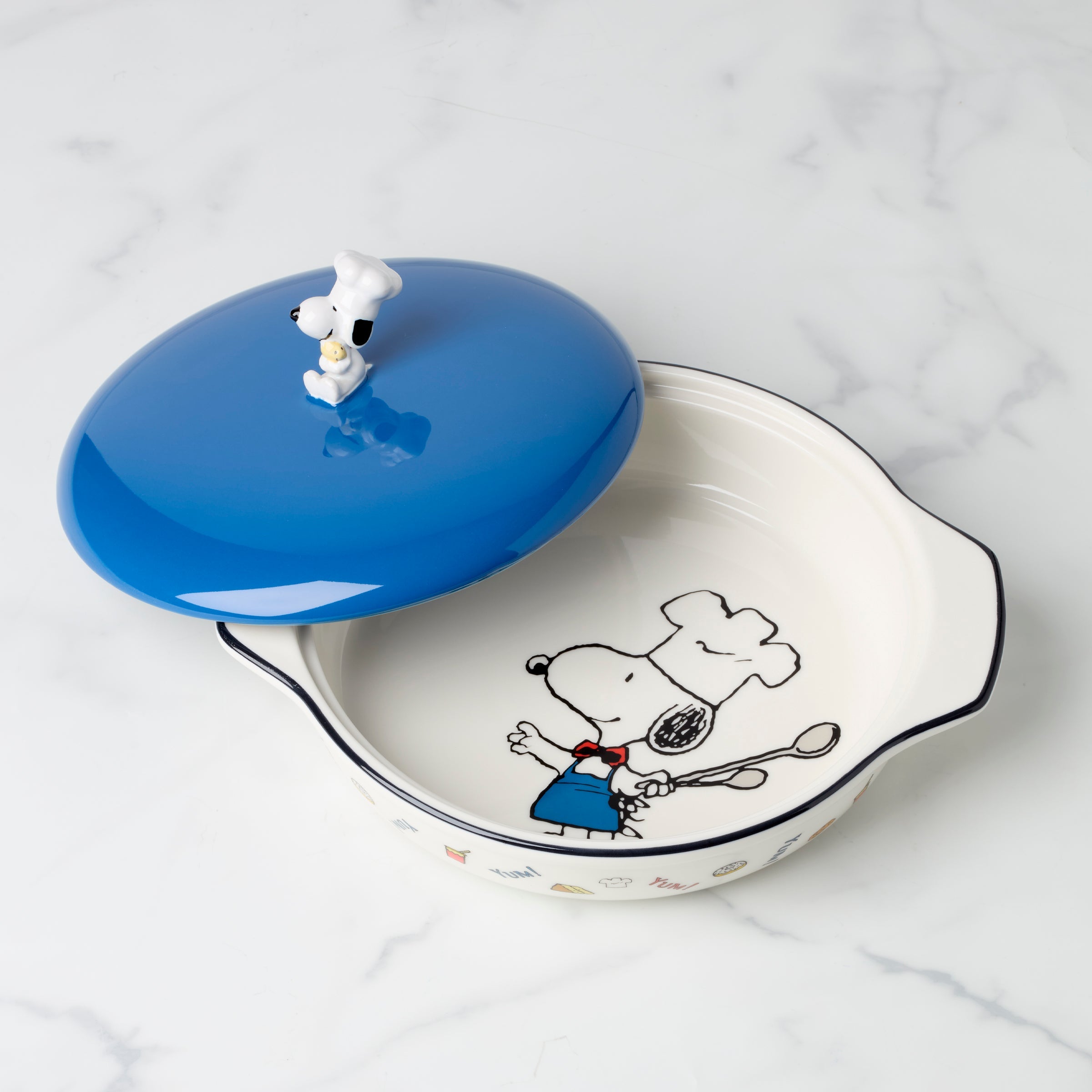 Lenox Fine Lenox Fine Chef Snoopy Covered Casserole Dish - Image 2
