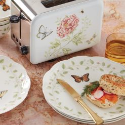 Alternative view of Lenox Fine Lenox Fine Butterfly Meadow Vines Dinner Plates, Set of 4