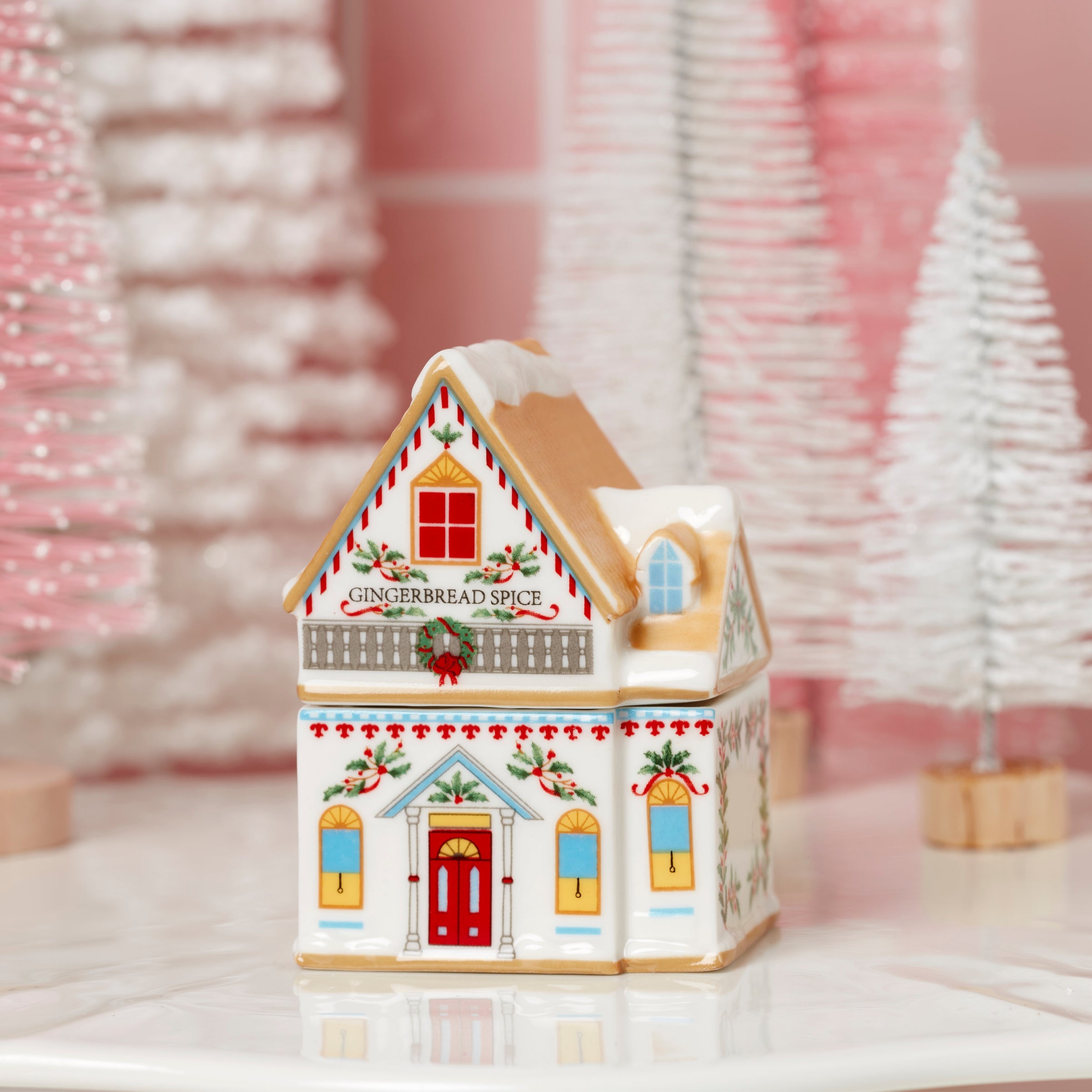 Lenox Fine Lenox Fine Lenox Spice Village 6-Piece Christmas Spice Jar Set - Image 9