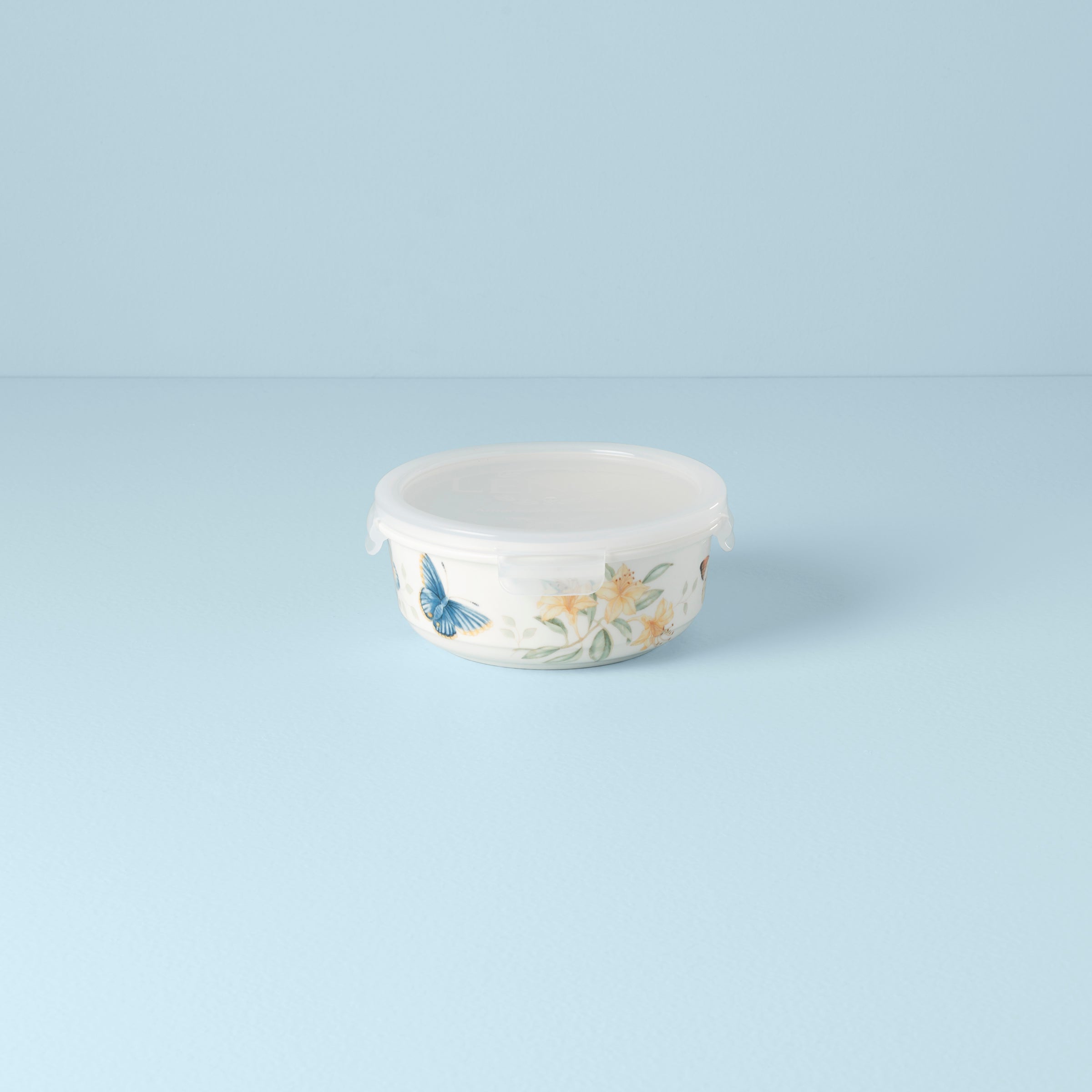 Lenox Fine Lenox Fine Butterfly Meadow Large Round Container - Image 2
