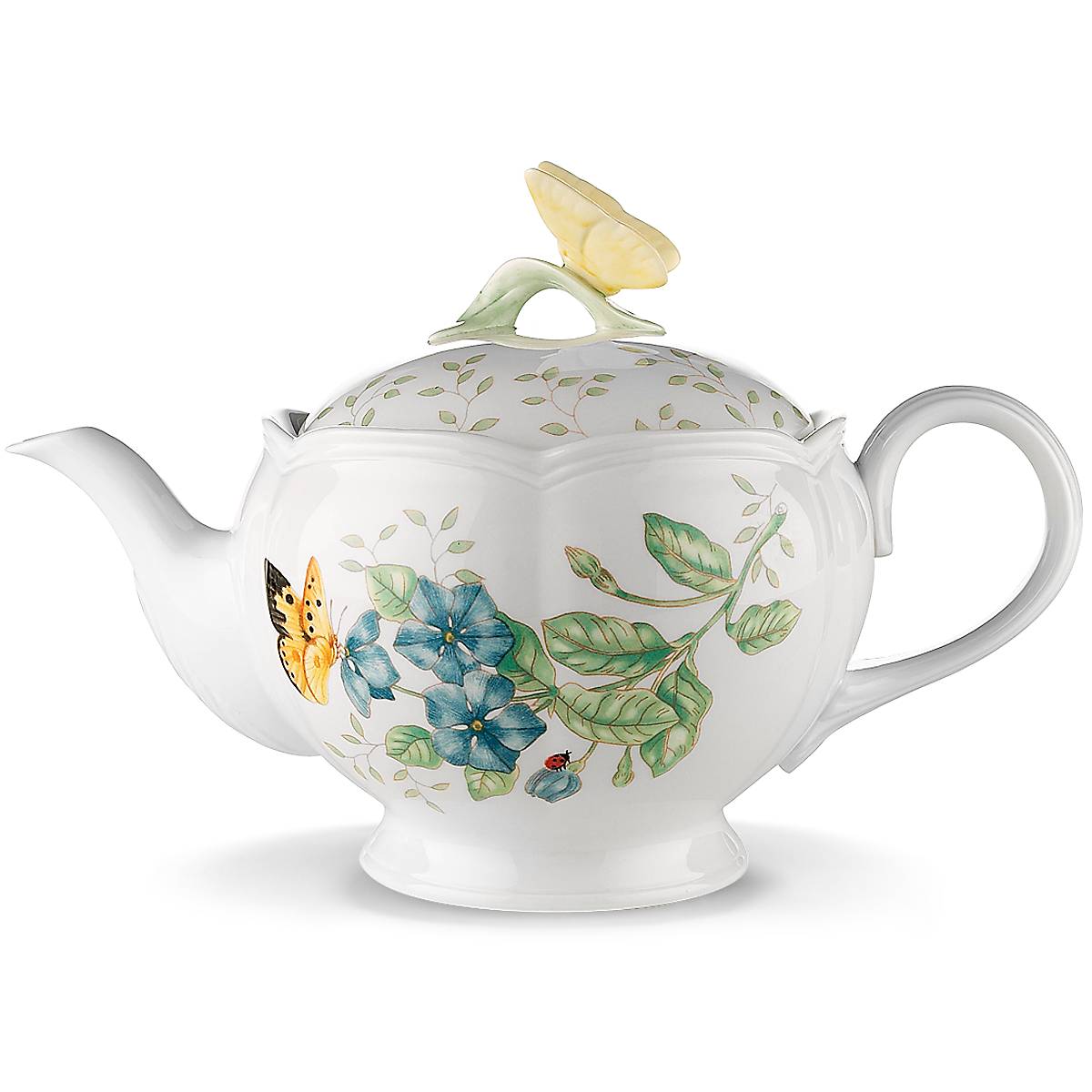 Lenox Fine Lenox Fine Butterfly Meadow Teapot - Image 3