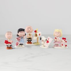Lenox Fine Lenox Fine Peanuts 5-Piece Valentine's Figurine Set