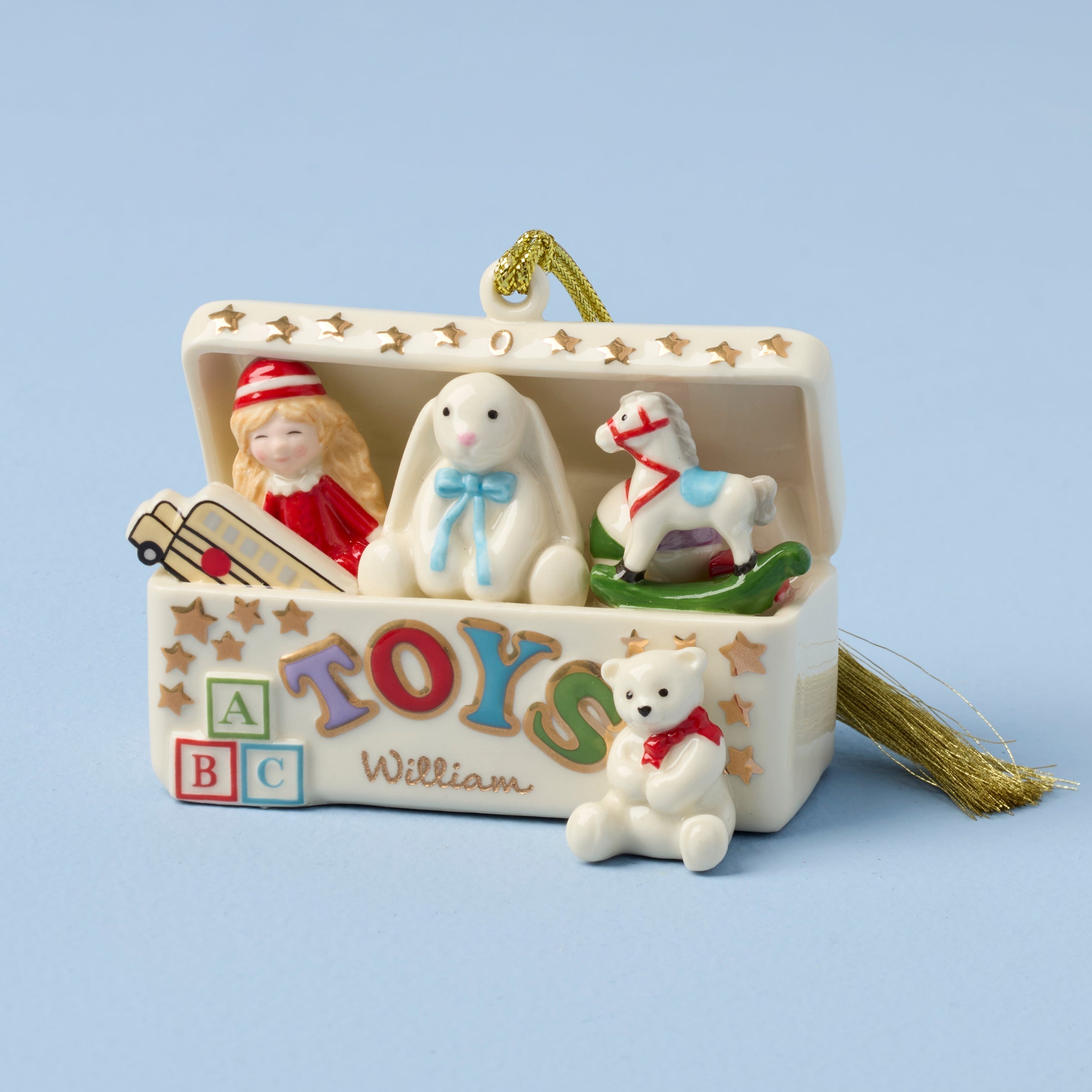Lenox Fine Lenox Fine Personalized Toy Chest Ornament