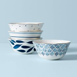 Lenox Fine Lenox Fine Blue Bay All-Purpose Bowls, Set of 4