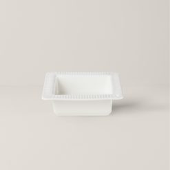 Lenox Fine Lenox Fine Profile Poppers Square Bowl