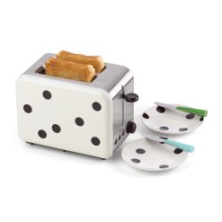 Alternative view of Lenox Fine Lenox Fine Deco Dot 2-Slice Toaster