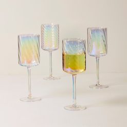 Alternative view of Lenox Fine Lenox Fine Tuscany Classics Iridescent White Wine Glasses, Set of 4