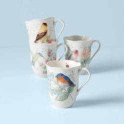 Lenox Fine Lenox Fine Butterfly Meadow Flutter Mugs, Set of 4