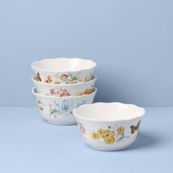 Lenox Fine Lenox Fine Butterfly Meadow Melamine All-Purpose Bowls, Set of 4