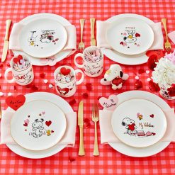 Alternative view of Lenox Fine Lenox Fine Snoopy Valentine's Day Accent Plates, Set of 4