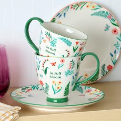 Alternative view of Lenox Fine Lenox Fine First Blooms Green Mugs, Set of 2