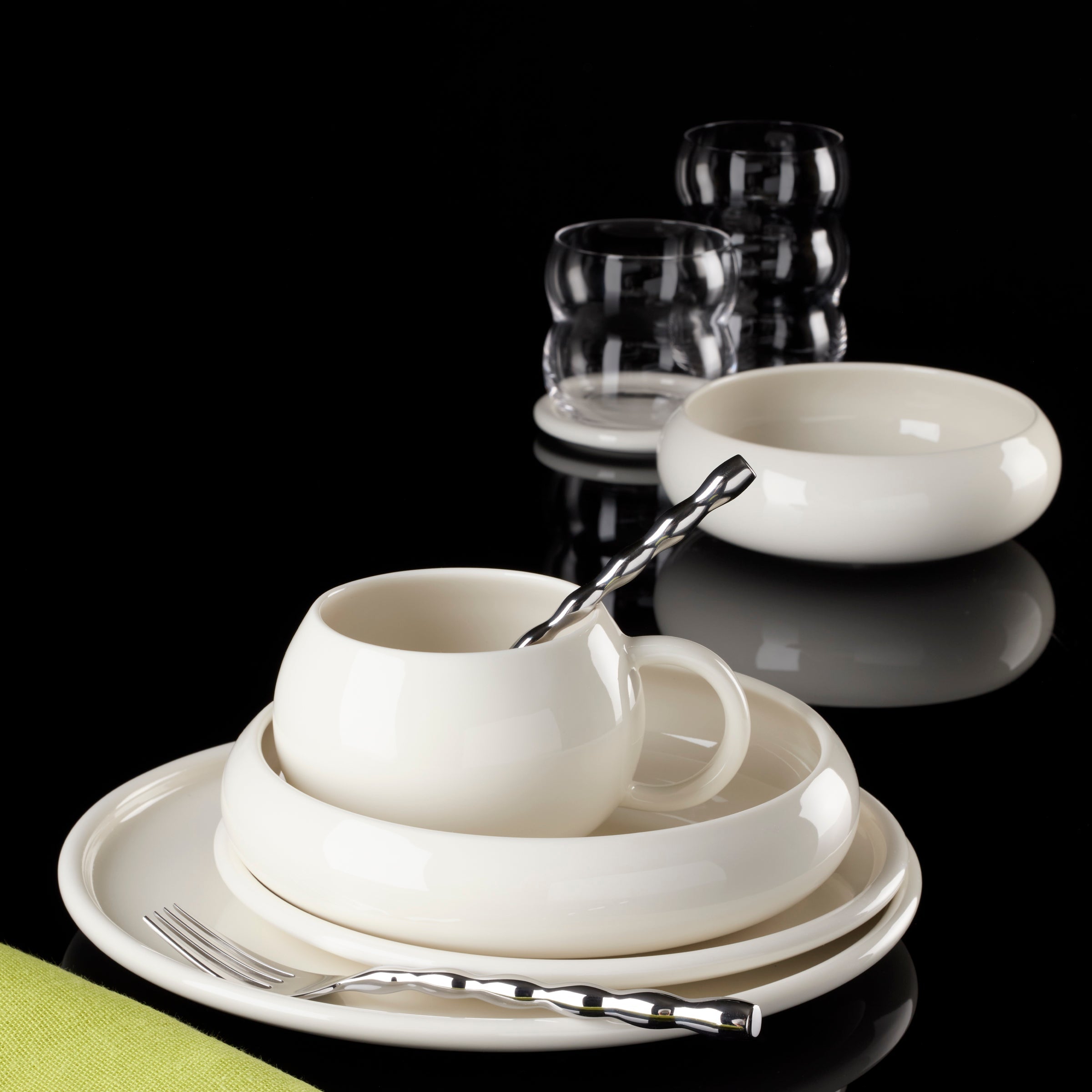 Lenox Fine Lenox Fine Quirk 12-Piece Dinnerware Set - Image 4