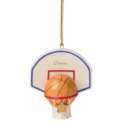 Alternative view of Lenox Fine Lenox Fine Personalized Basketball Ornament