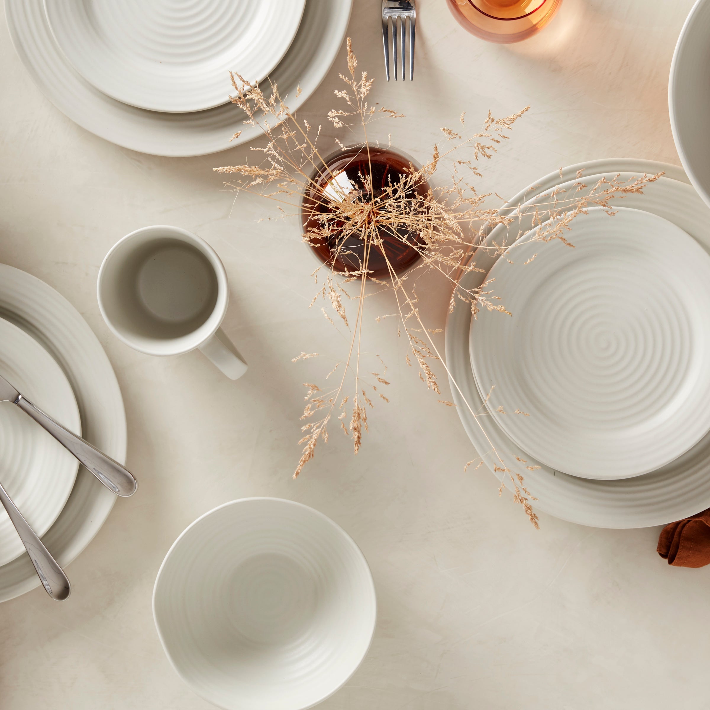 Lenox Fine Lenox Fine Ridge White 12-Piece Dinnerware Set - Image 12