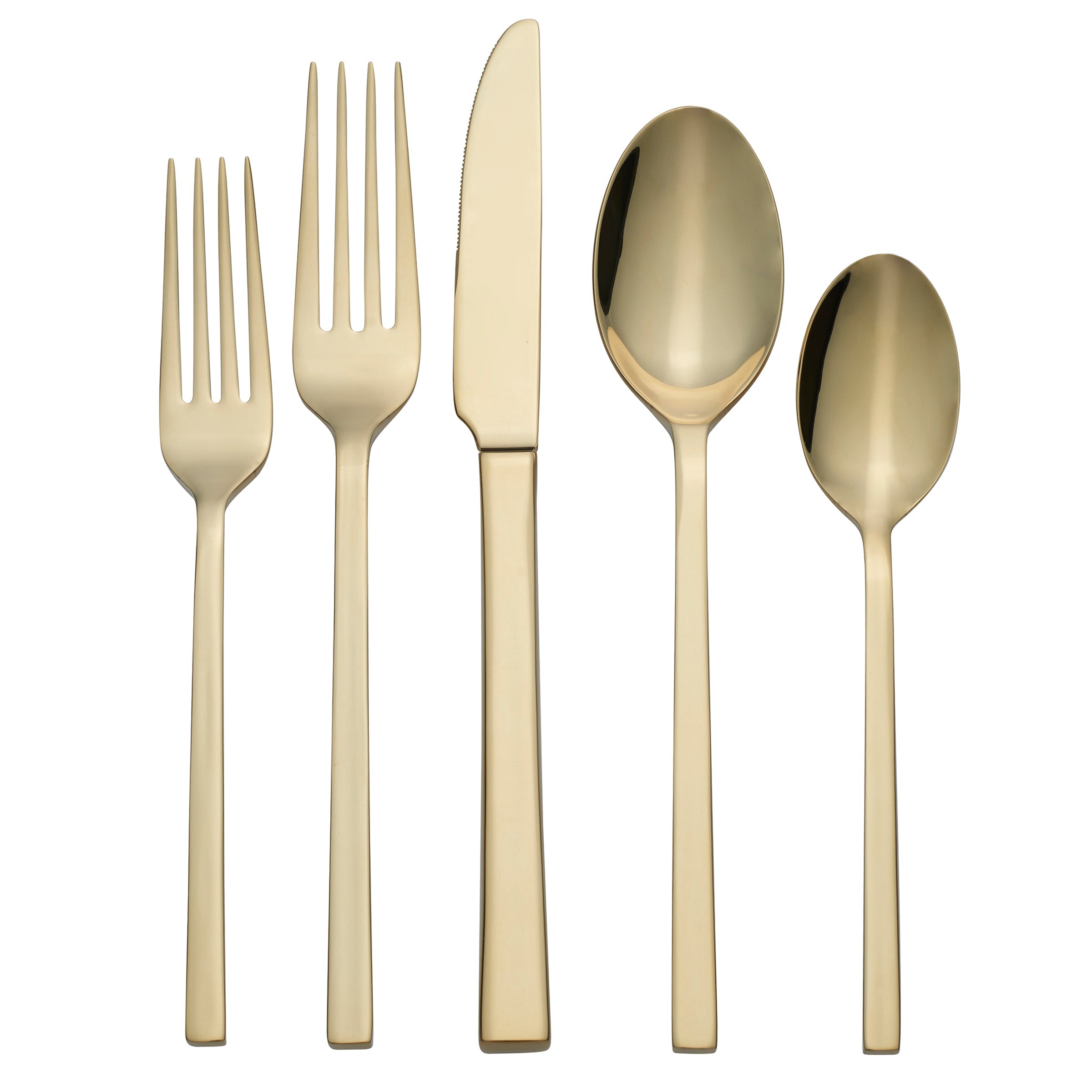 Lenox Fine Lenox Fine Allay Champagne 20-Piece Flatware Set