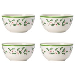 Alternative view of Lenox Fine Lenox Fine Holiday Melamine All-Purpose Bowls, Set of 4