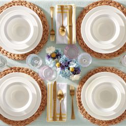 Alternative view of Lenox Fine Lenox Fine Studio 1414 Rimmed 16-Piece Dinnerware Set